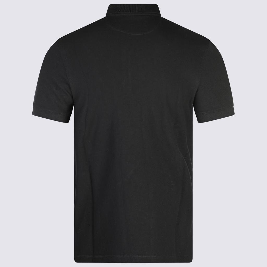 Tシャツ・カットソー VALENTINO GARAVANI Black Cotton Polo Shirt Valentino Valentino Garavani Black Cotton Polo Shirt - Polo