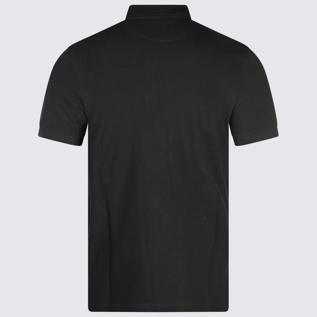 Valentino Valentino Garavani Black Cotton Polo Shirt 2