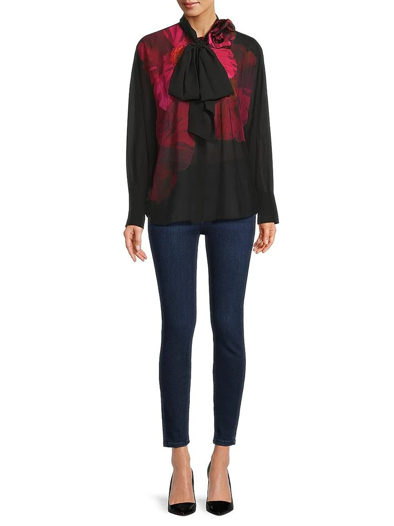 UNGARO Aurora Rose Blouse 2