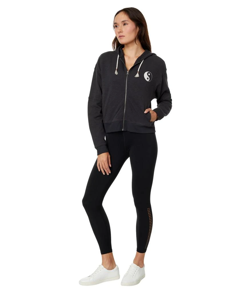 Spiritual Gangster Ying Yang Slub Terry Hana Zip 4