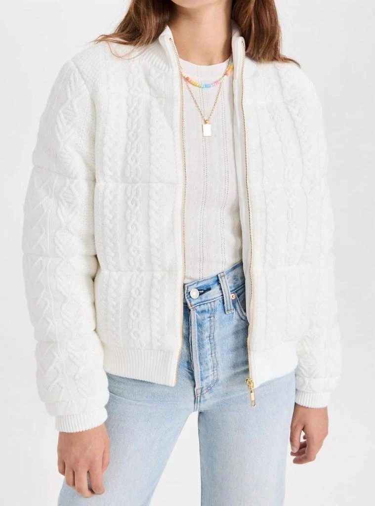 LOVESHACKFANCY Loveshackfancy - Andora Bomber Jacket 1