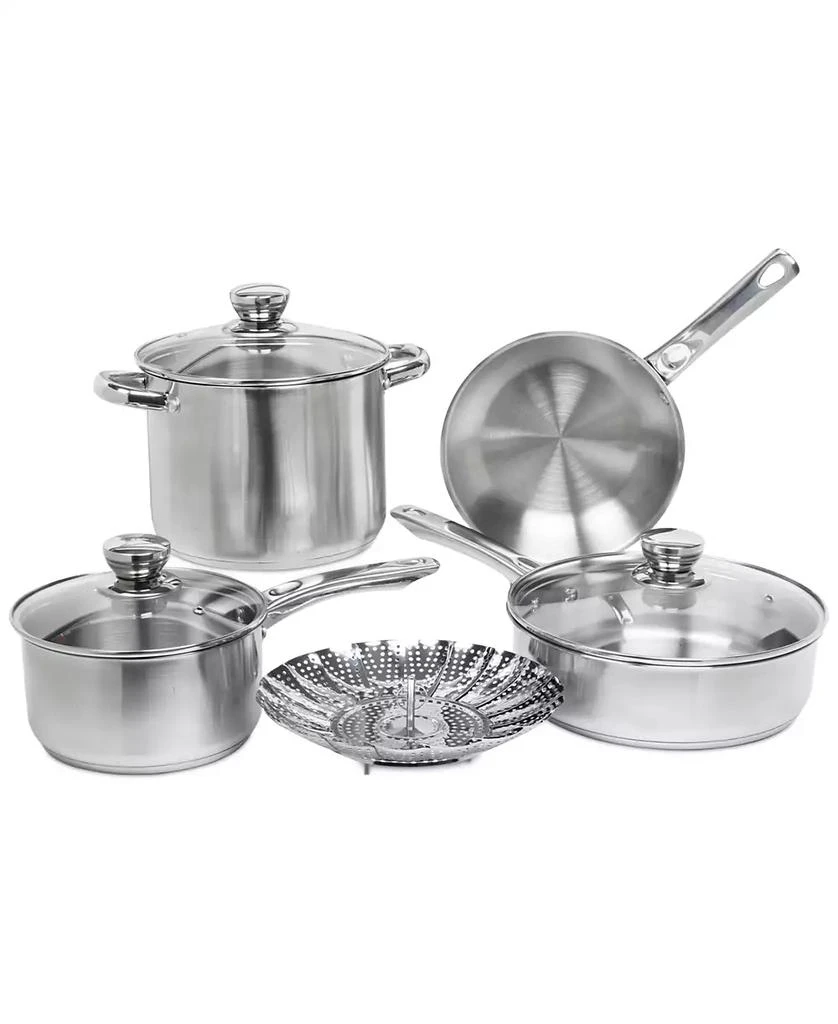 Sedona Kitchen Stainless Steel 8-Pc. Cookware Set 1