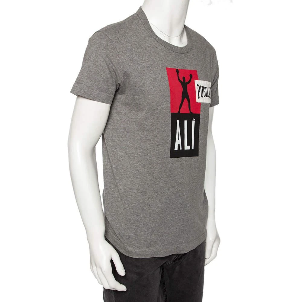 Dolce & Gabbana Dolce&Gabbana Grey Pugilato Muhammed Ali Print Short Sleeve T-Shirt XS 2