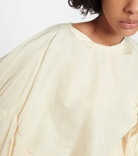 Khaite Quico silk and cotton organza top 4