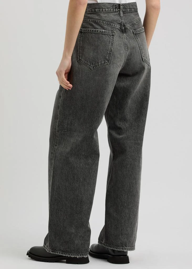 AGOLDE Low Slung Baggy distressed wide-leg jeans 3