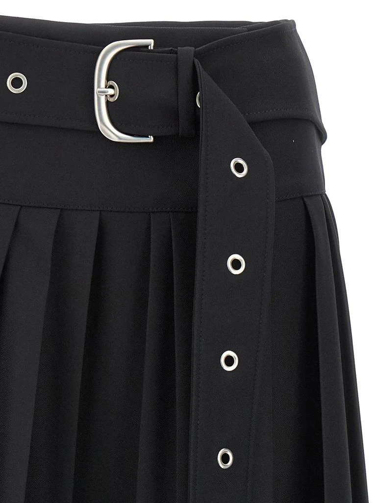 Off-White Off-White Pleated Midi Skirt 3