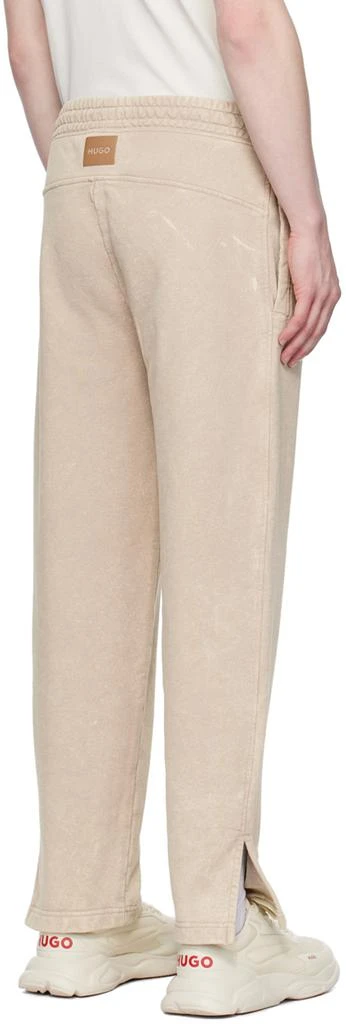 Hugo Beige Faded Sweatpants 3