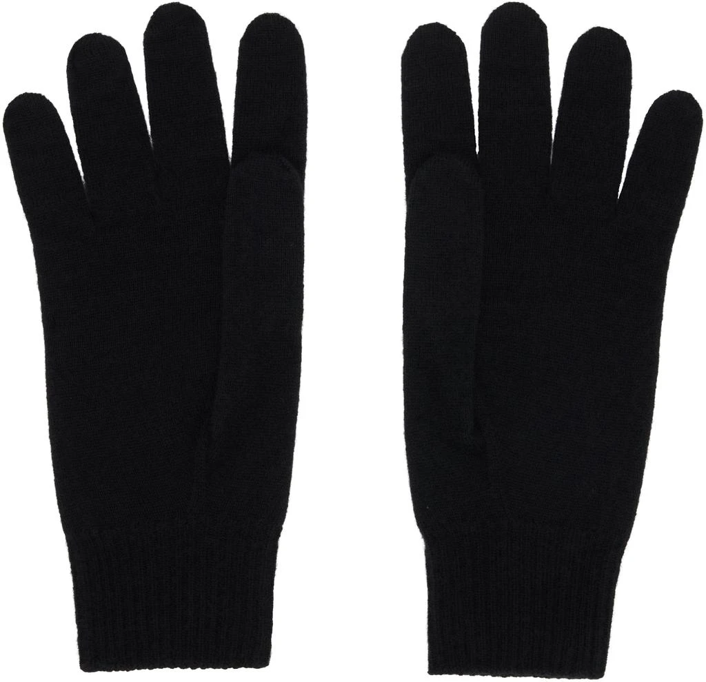 The Row Black Leomarie Gloves 2