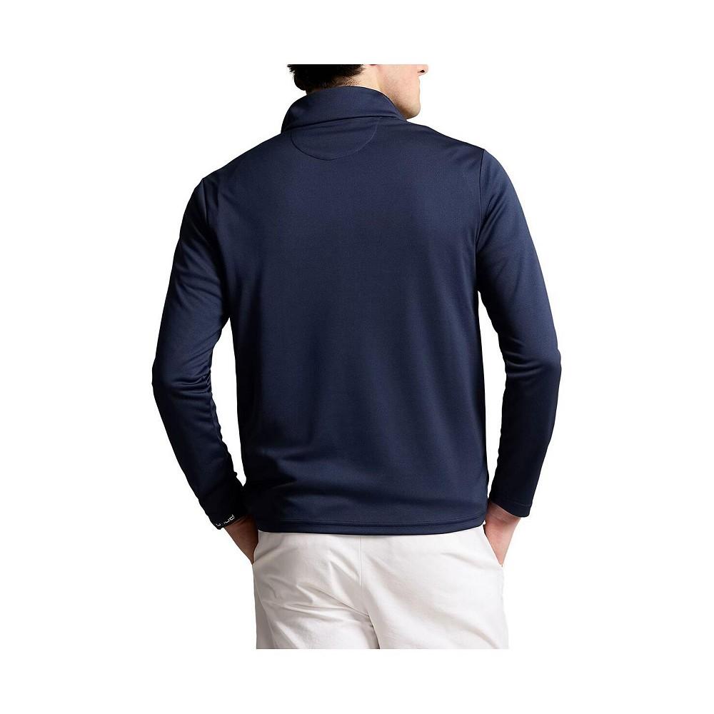 Polo Ralph Lauren Men's Navy Team USA 2024 Summer Olympics Villagewear Quarter-Zip Pullover Top