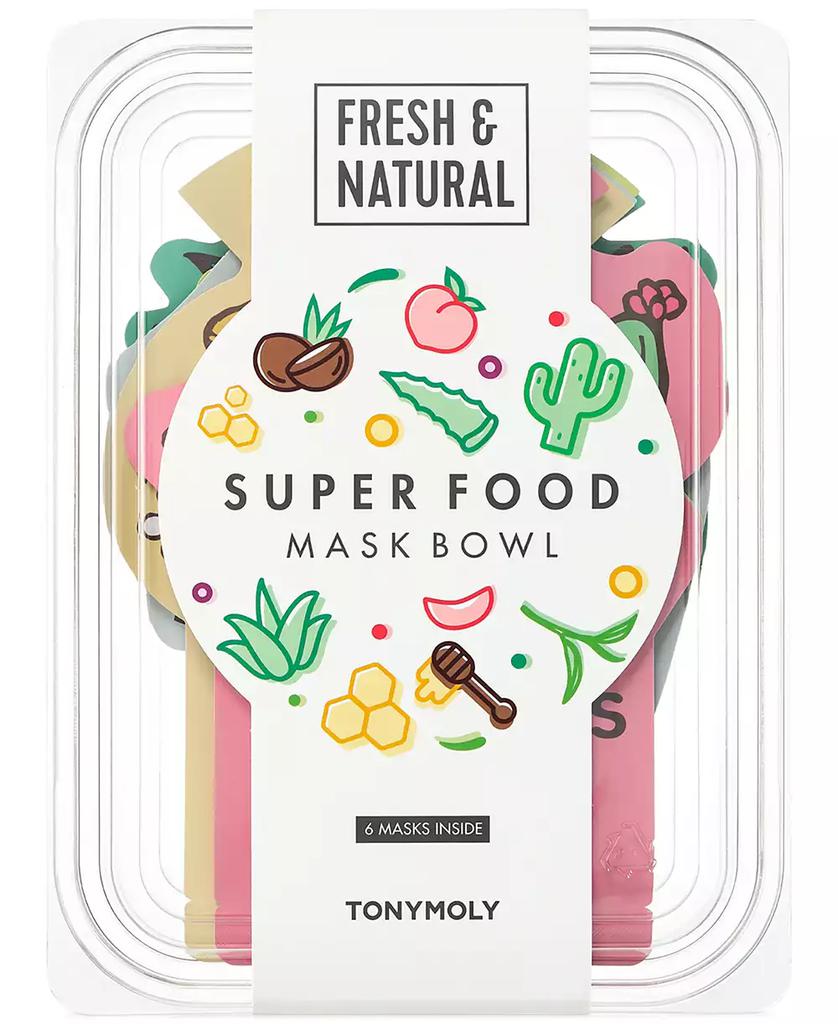 TONYMOLY 6-Pc. Super Food Mask Bowl Set
