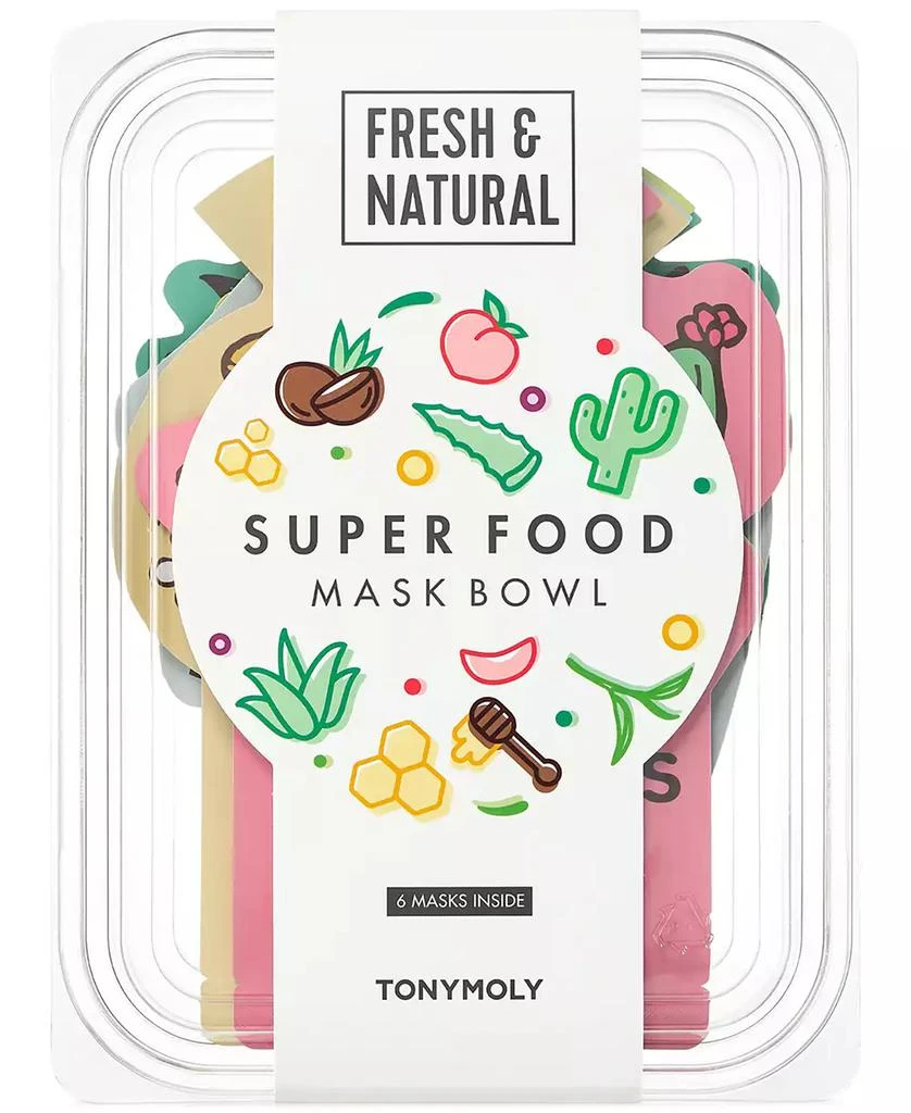 TONYMOLY 6-Pc. Super Food Mask Bowl Set 1