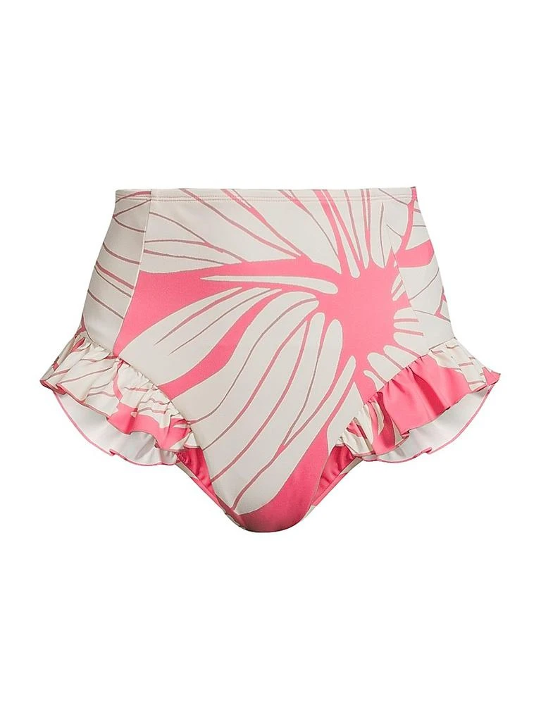 Hutch Wila Floral Ruffle Bikini Bottom 1