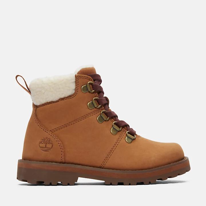 Timberland Courma Kid Lined Boot for Youth in Light Brown