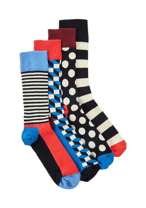 Happy Socks Socks Amazon Big Dot Socks 4 Pack