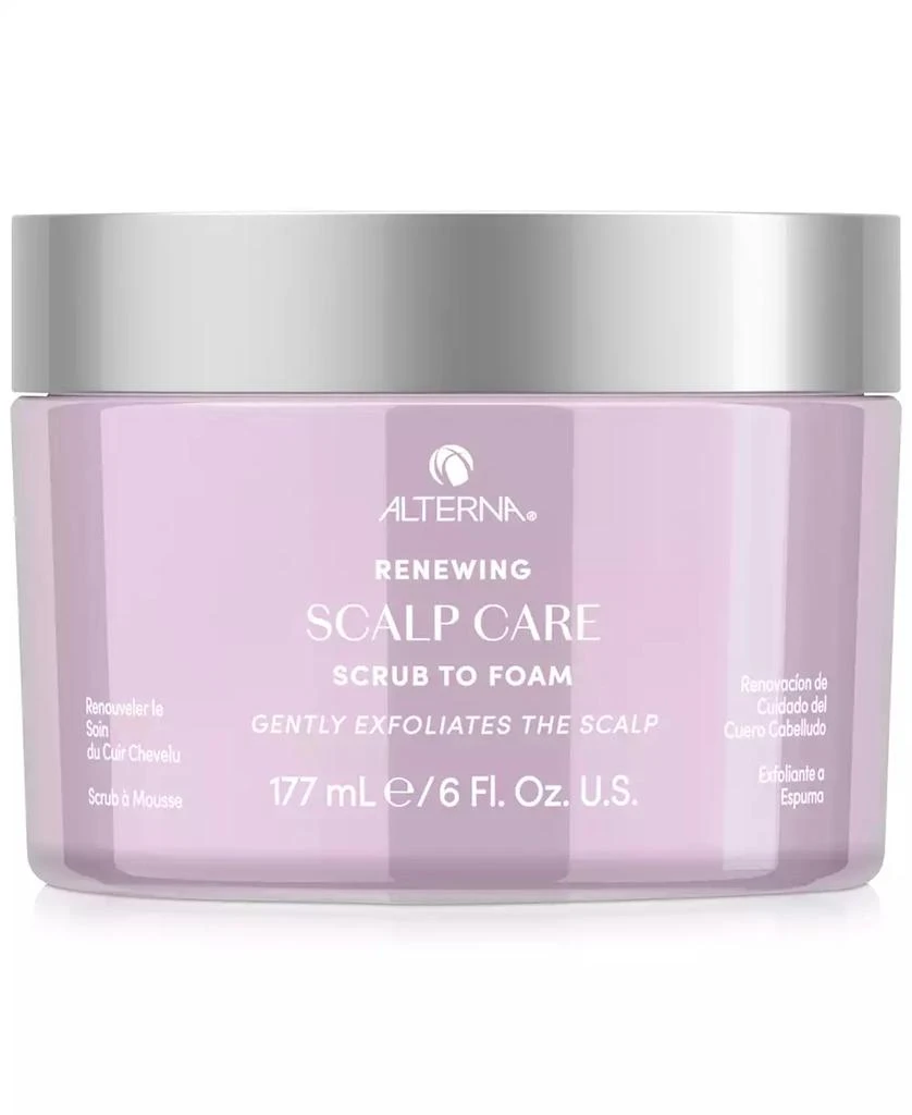ALTERNA Renewing Scalp Care Scrub To Foam, 6 oz. 1