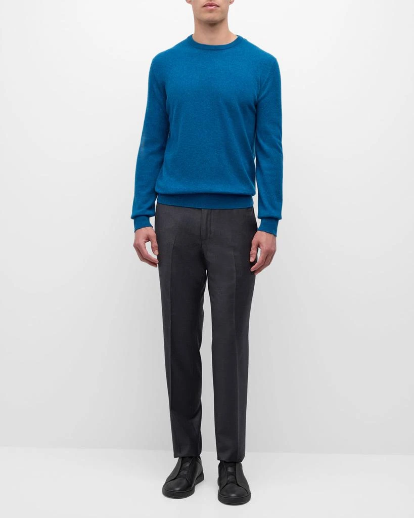 Zegna Men's Oasi Cashmere Crewneck Sweater 2