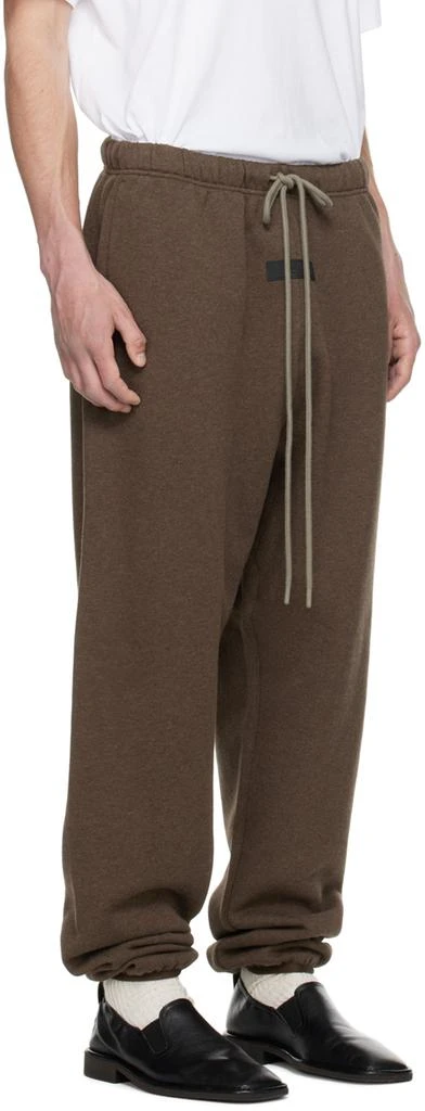 Essentials Brown Drawstring Sweatpants 2