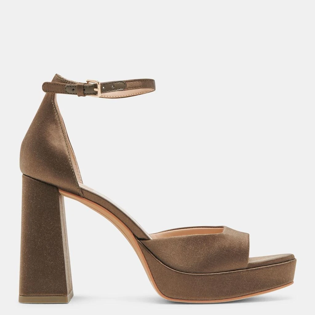 Dolce Vita Pandro Heels Olive Satin 1