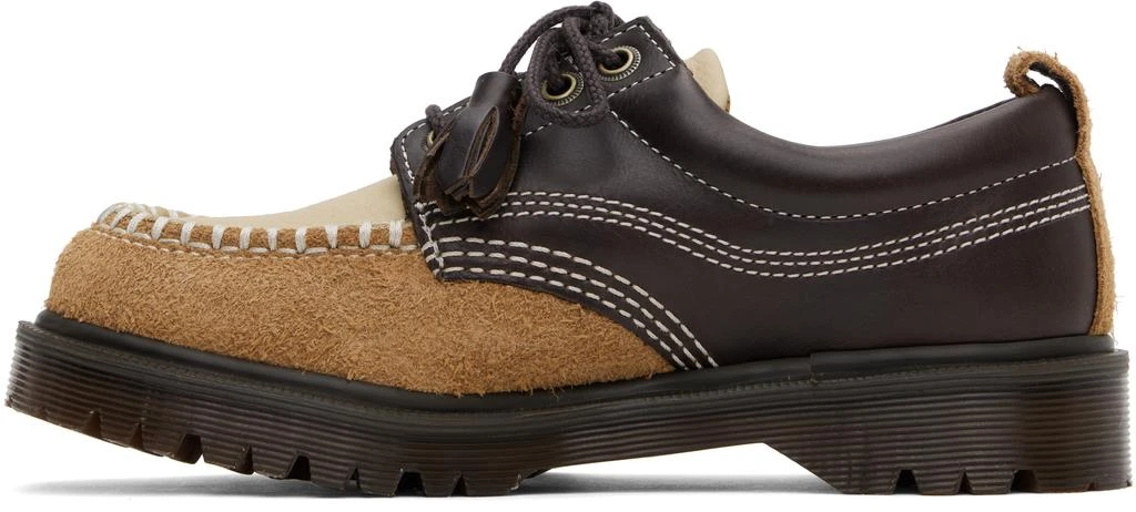 Dr. Martens Brown & Beige Lowell Derbys 3