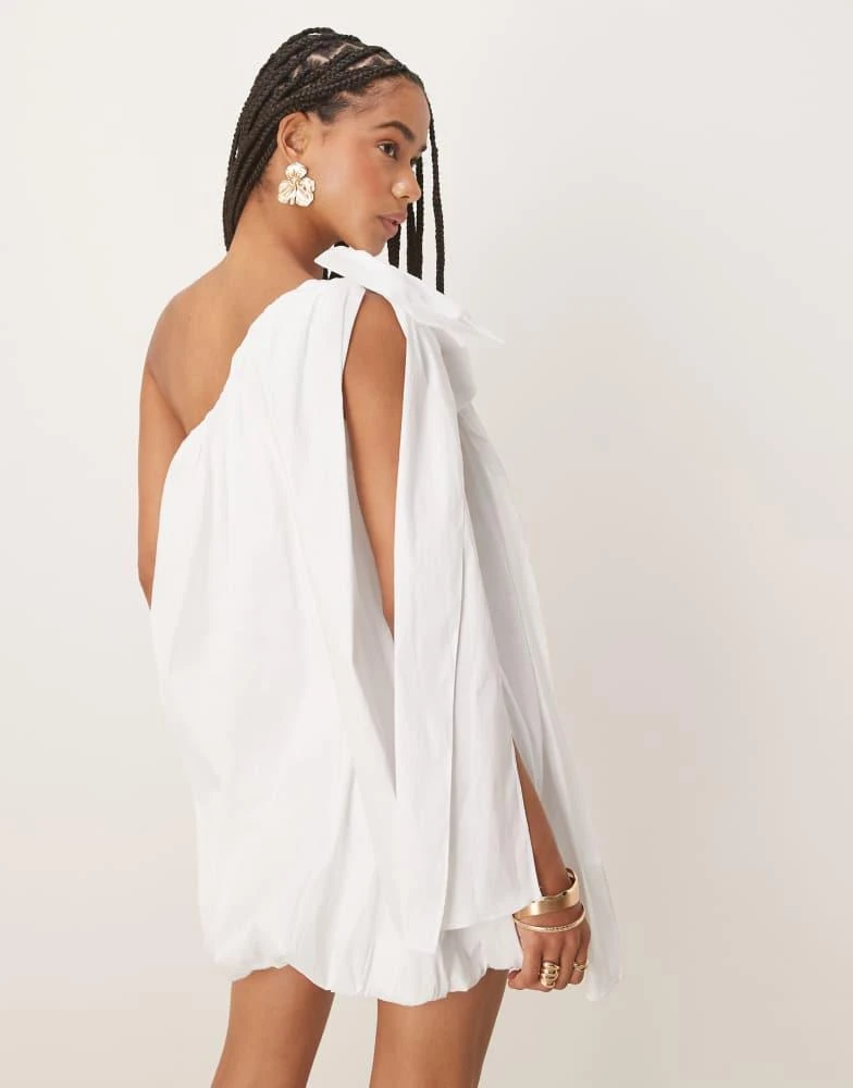 navy blue dress for baby girl Bardot Razia one shoulder mini dress in orchid white – On Sale Now with Up  to 70% Off