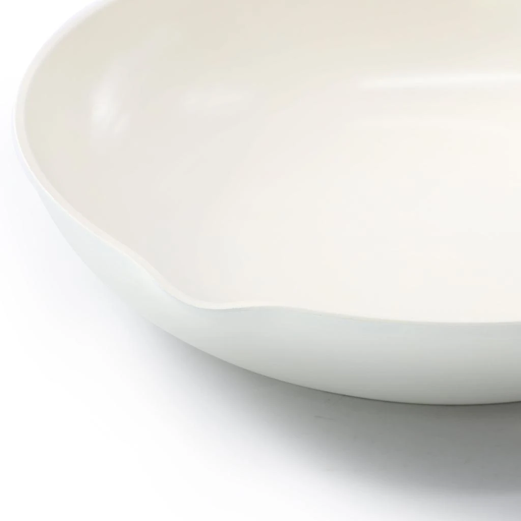 Oster Amberg Choice 8 Inch Ceramic Nonstick Forged Aluminum Frying Pan in Off-White 5