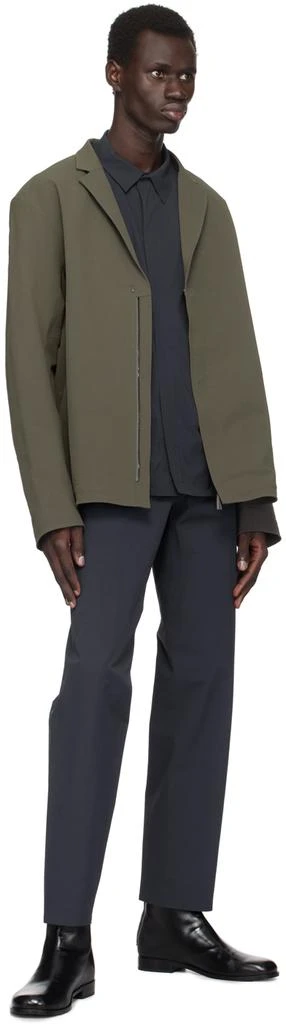 Veilance Navy Metry Shirt 4