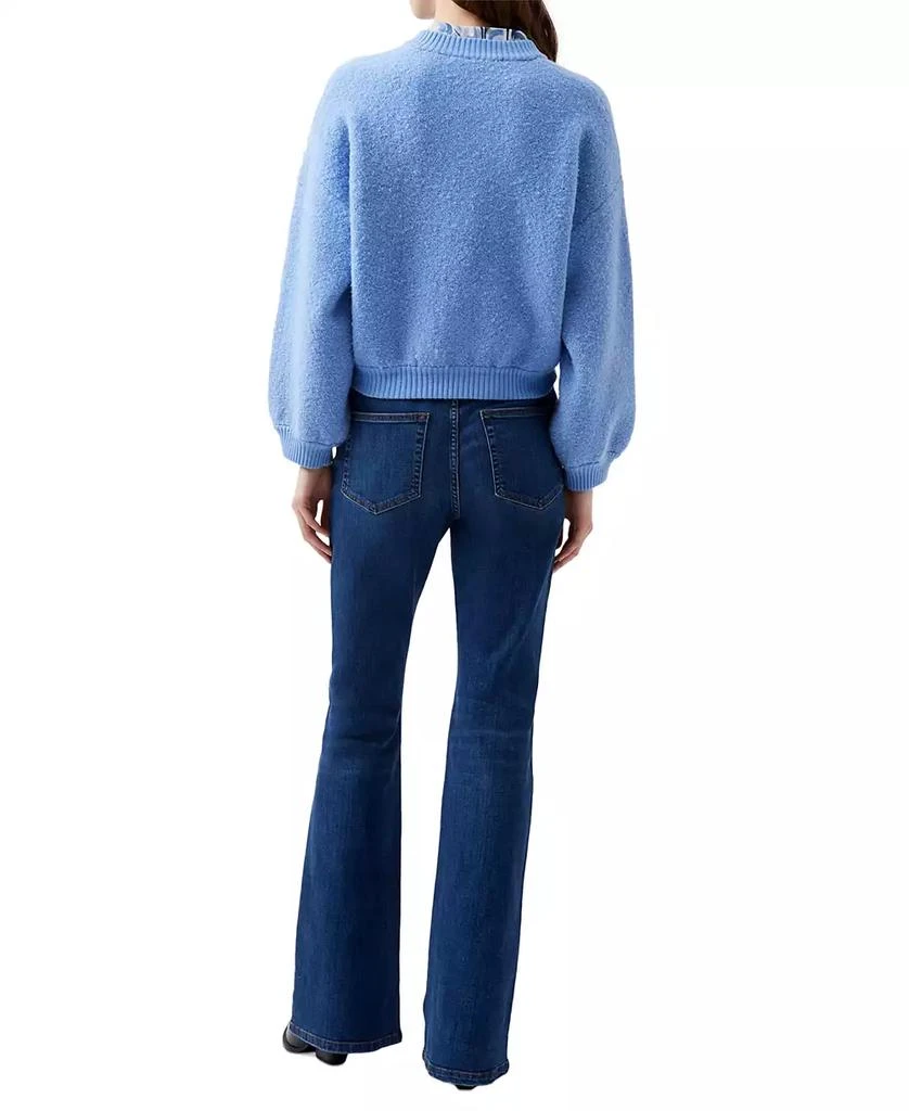 French Connection Women's Melissa Knit Bomber Jacket 2