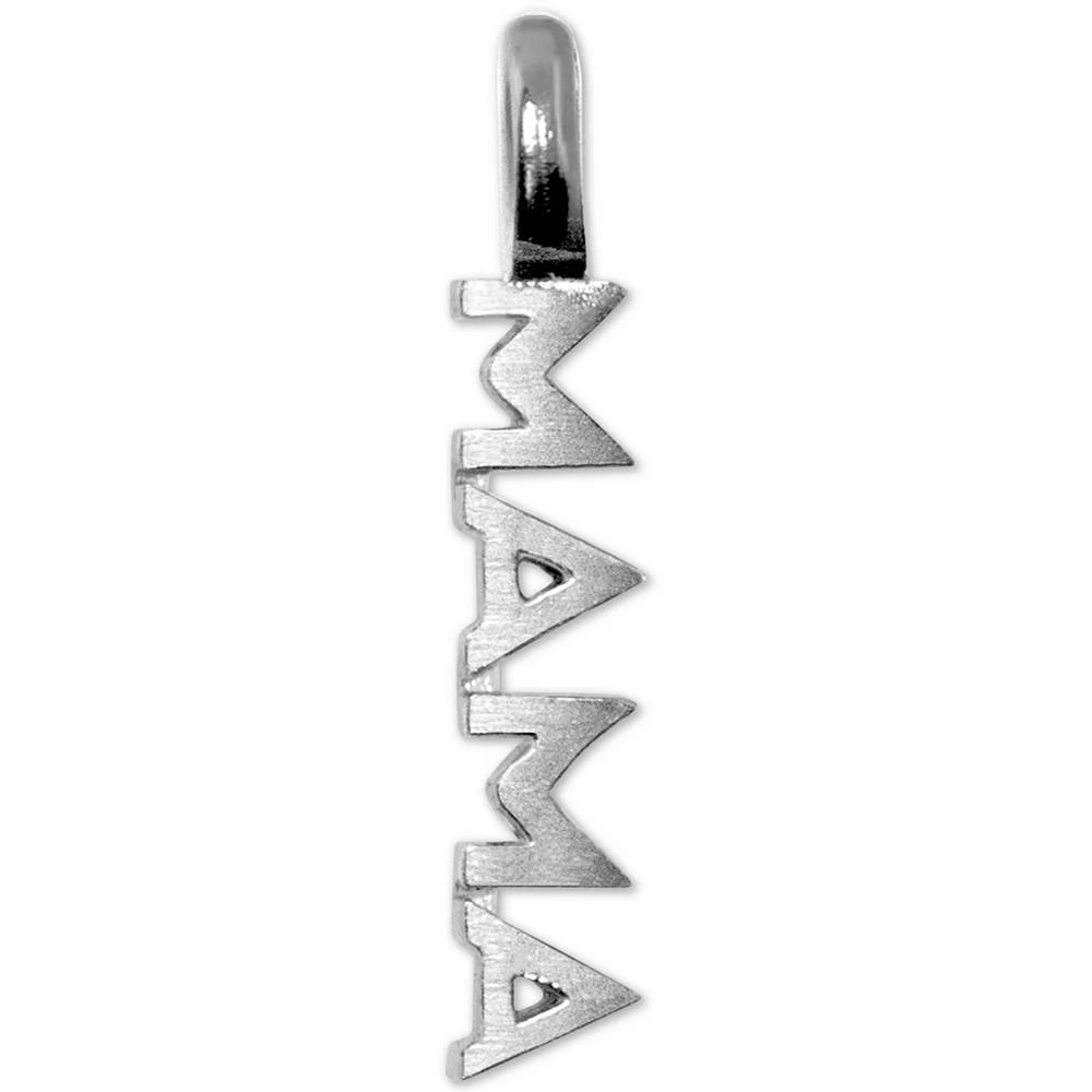 Alex Woo Mini Mama Charm Pendant in Sterling Silver 1