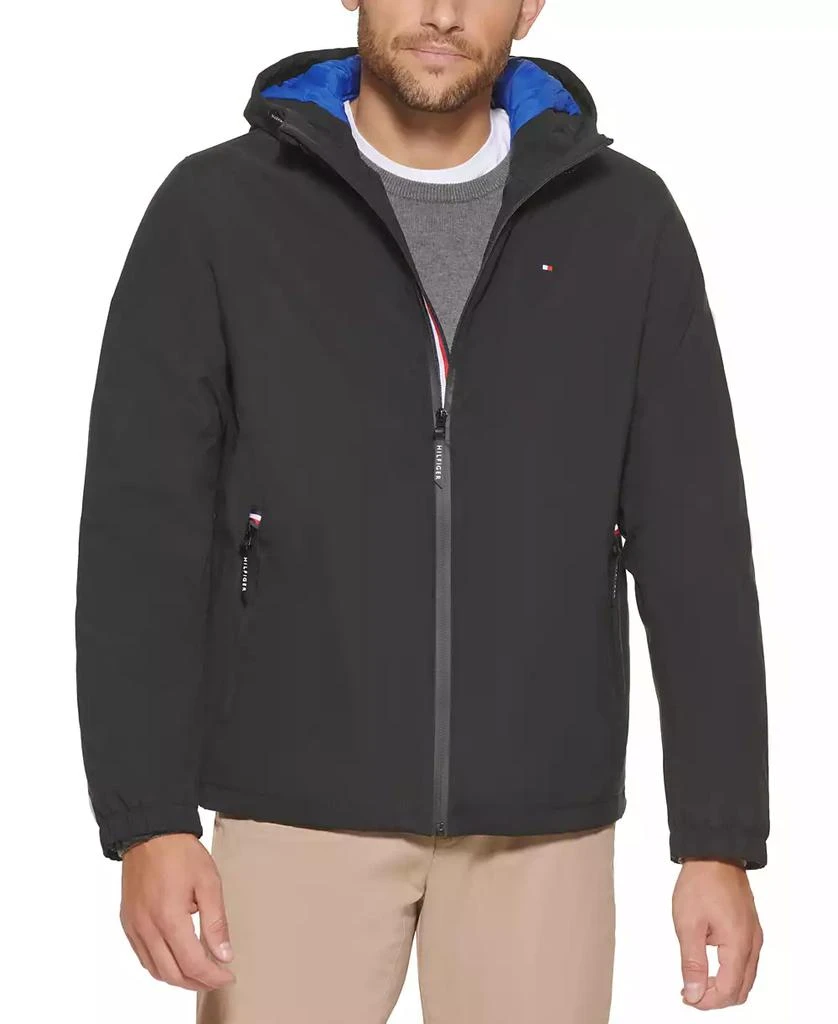 Tommy Hilfiger Men's Lightweight Stretch Rain Jacket 1