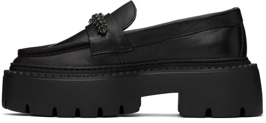 Jimmy Choo Black Bryer Flat Loafers 3
