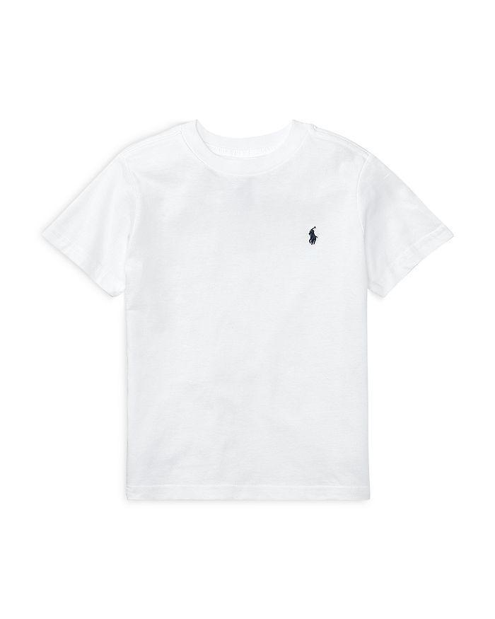 Ralph Lauren Boys' Cotton Embroidered Pony Tee - Little Kid, Big Kid