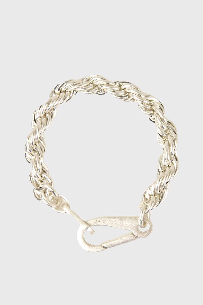 Rebecca Minkoff Braided Rope Chain Clip Closure Bracelet