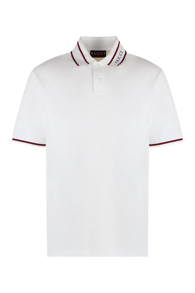Gucci Gucci Cotton-Piqué Polo Shirt 1