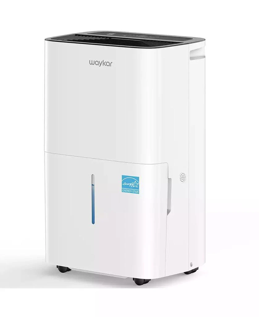 Waykar 150 Pint Energy Star Dehumidifier with Drain Hose for Home, Basement
Large Space, 7000 Sq. Ft - intelligent Control