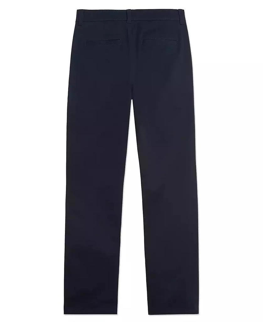 Nautica Little Boys Uniform Stretch Twill Pant with Reinforced Knees 2