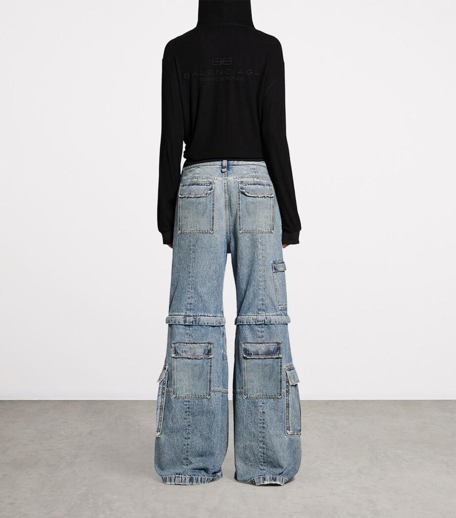 Balenciaga Denim Cargo Jeans - Pants - Compare Prices from 8+