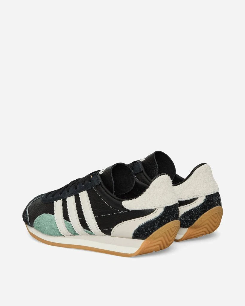 Adidas Women's Country OG Sneakers Core Black / Cloud White / Silver Green 5