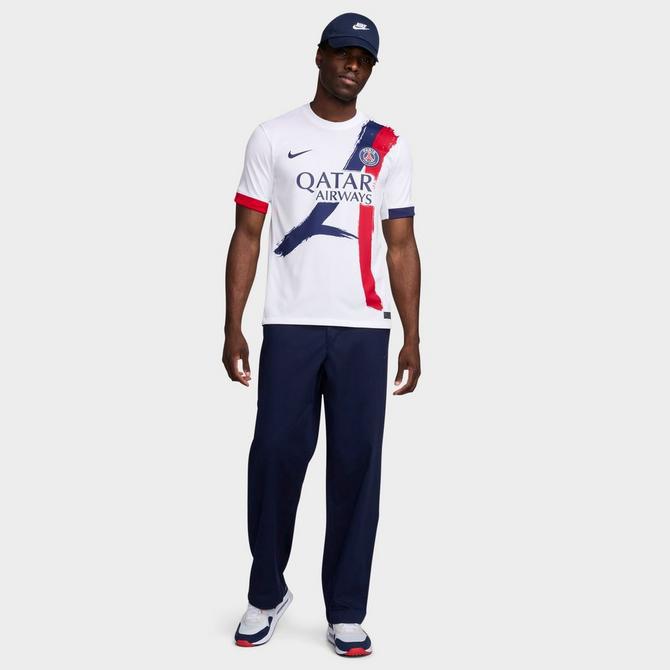 NIKE Men's Nike Paris Saint-Germain 2024-25 Stadium Away Dri-FIT Replica Soccer Jersey