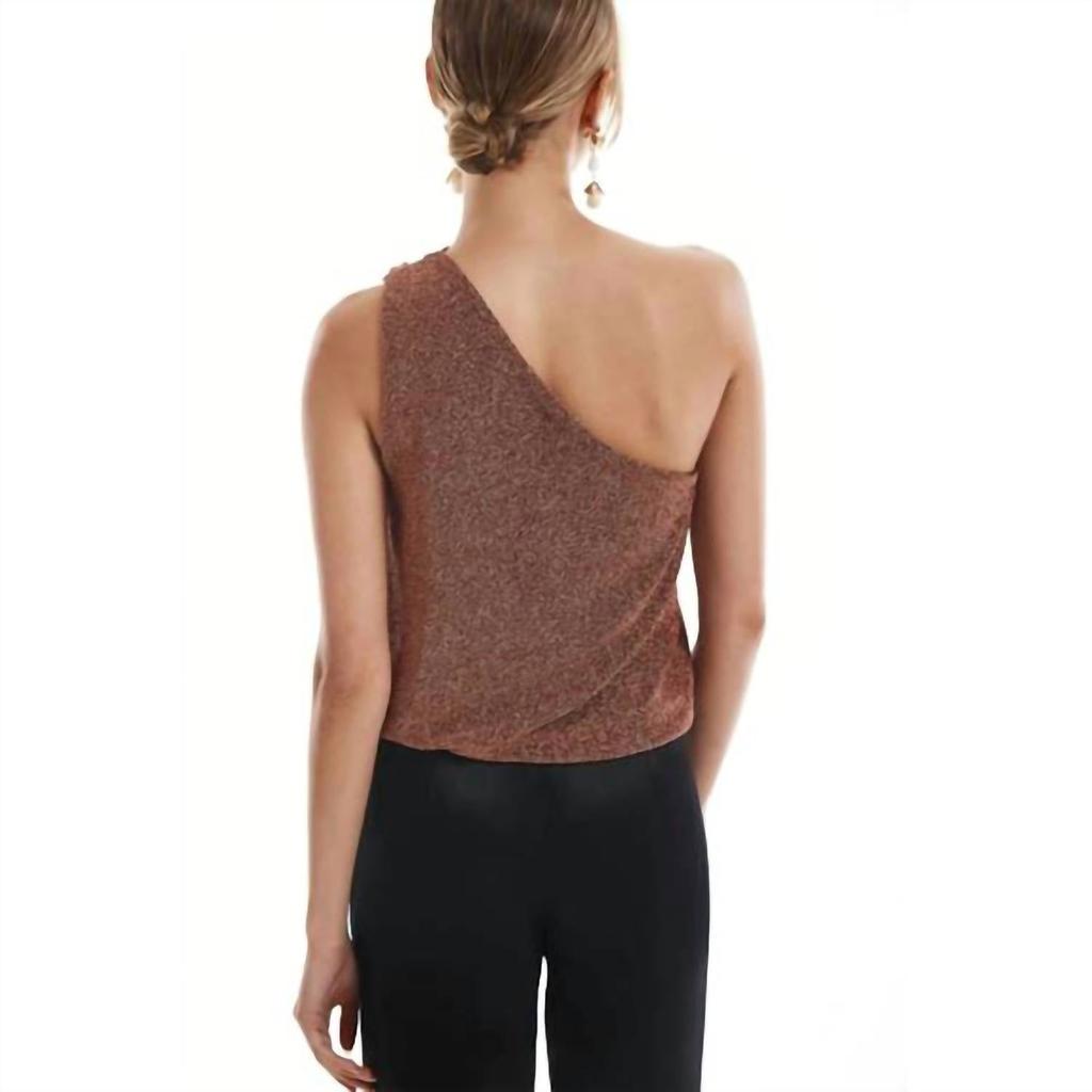 krisa Krisa - Tie One Shoulder Tank