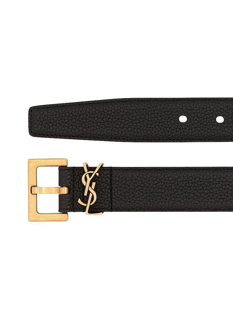 Yves Saint Laurent Cassandre Belt with Square Buckle in  display picture 2