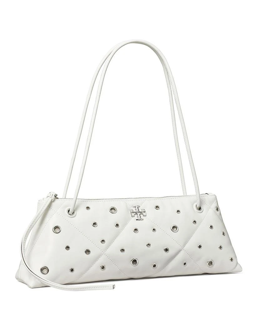 Tory Burch Kira Diamond Quilt Grommet East West Shoulder Bag 4