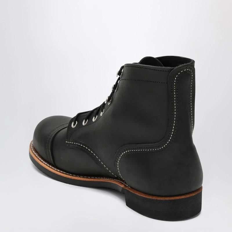 Red Wing Black leather Iron Ranger boot 4