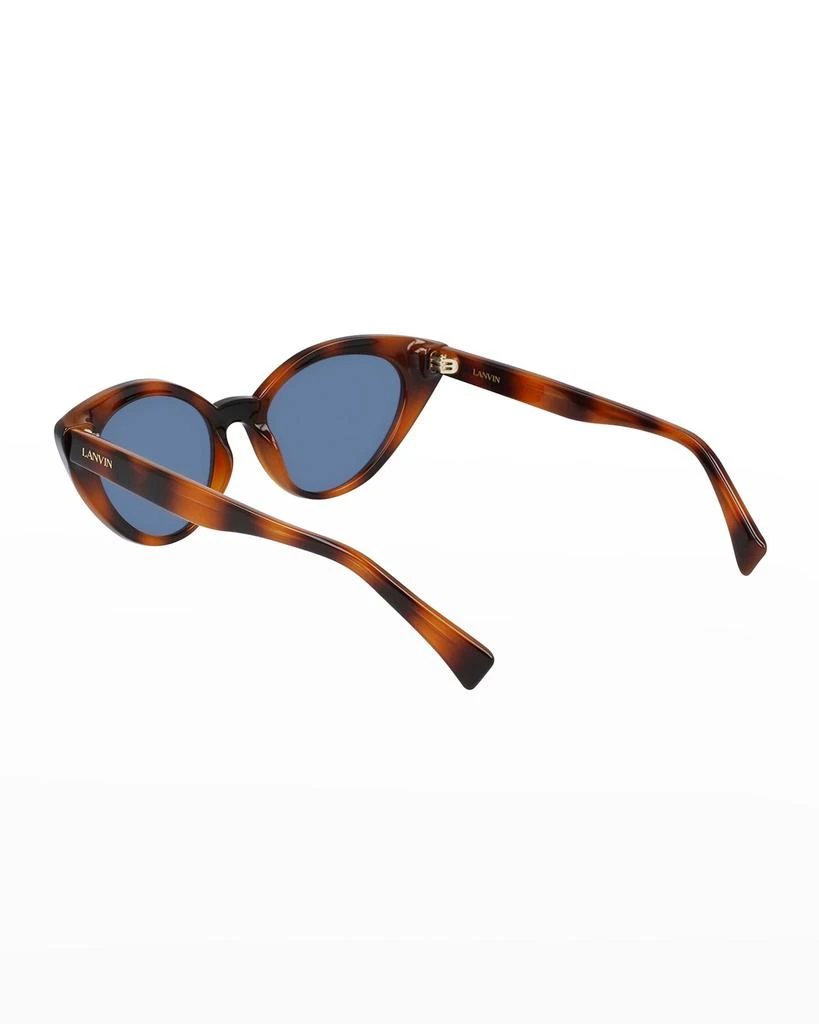 Lanvin Dramatic Plastic Cat-Eye Sunglasses 2
