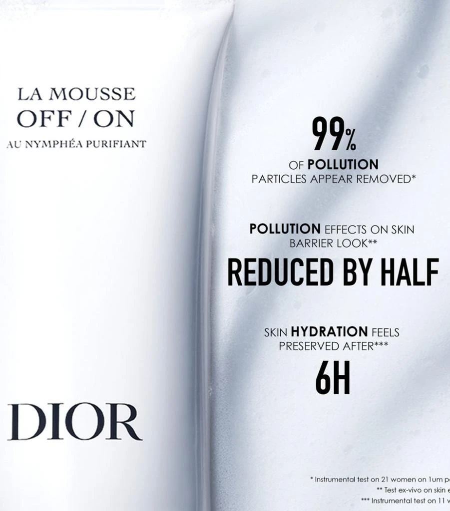 DIOR La Mousse OFF/ON Foaming Cleanser (150ml) 4