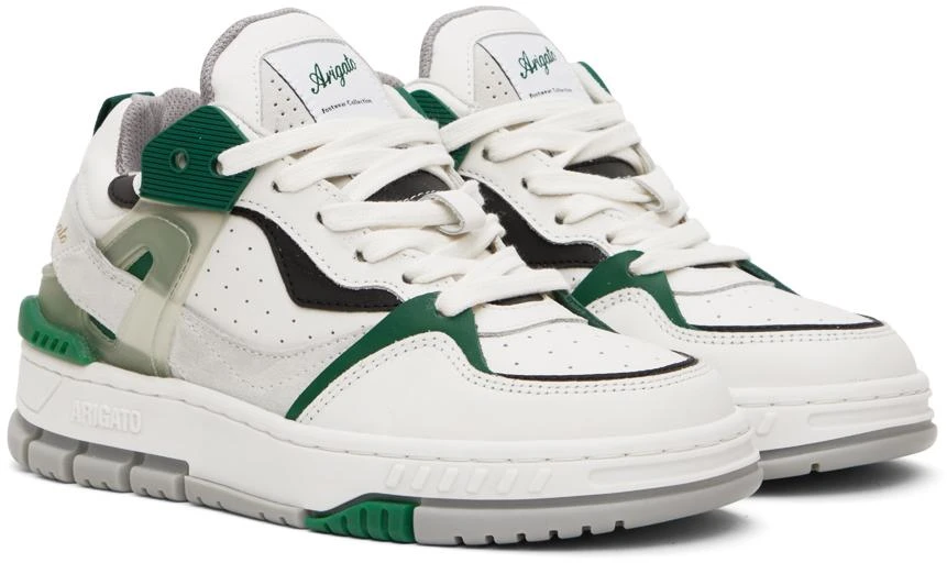 Axel Arigato White & Green Astro Sneakers 4