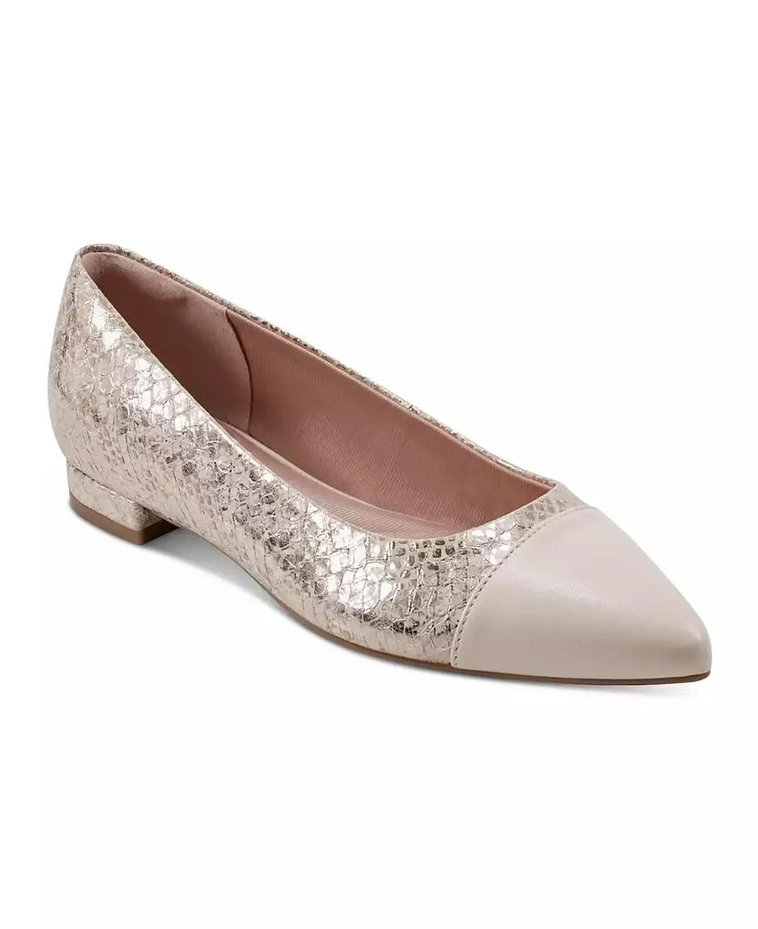 Rockport Women's Kenzie Total Motion Pointy Toe Dress Flats 10