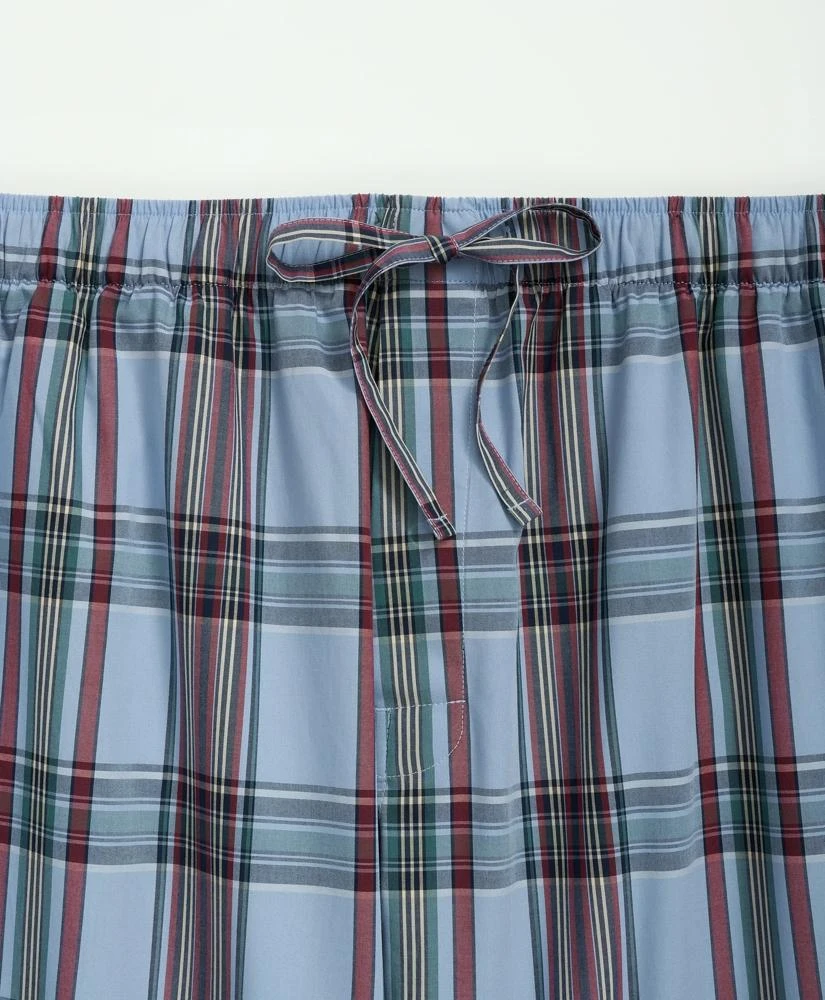 Brooks Brothers Cotton Madras Pattern Lounge Pants 2