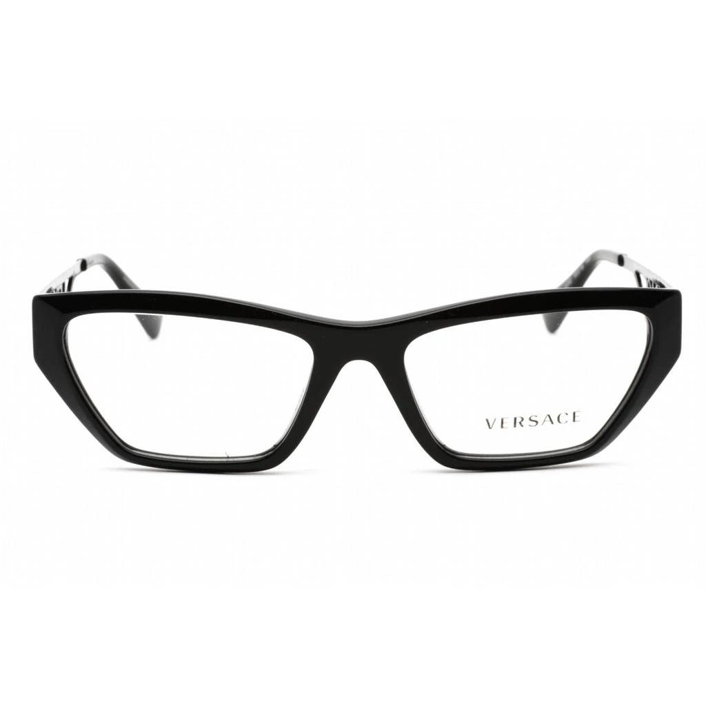 Versace Versace Women's Eyeglasses - Full Rim Black Plastic/Metal Cat Eye | 0VE3327U 5232 2