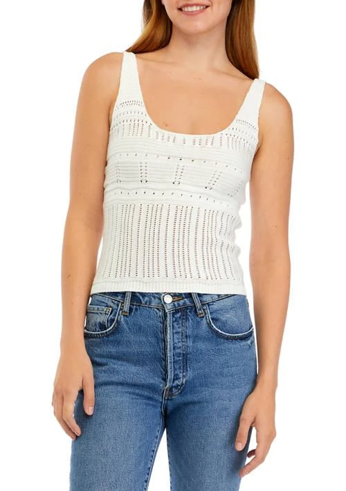 French Connection Nellis Crochet Top