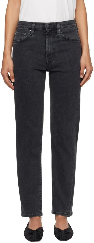 Totême Gray Twisted Seam Jeans 1